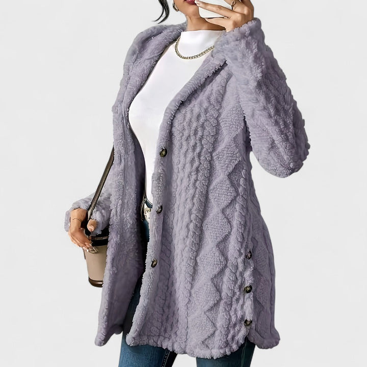 Katerina - Warm Hooded Cardigan