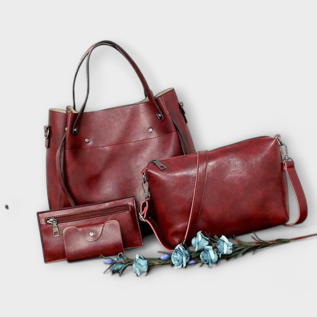 Azura - 4 Piece Vintage Bag Set
