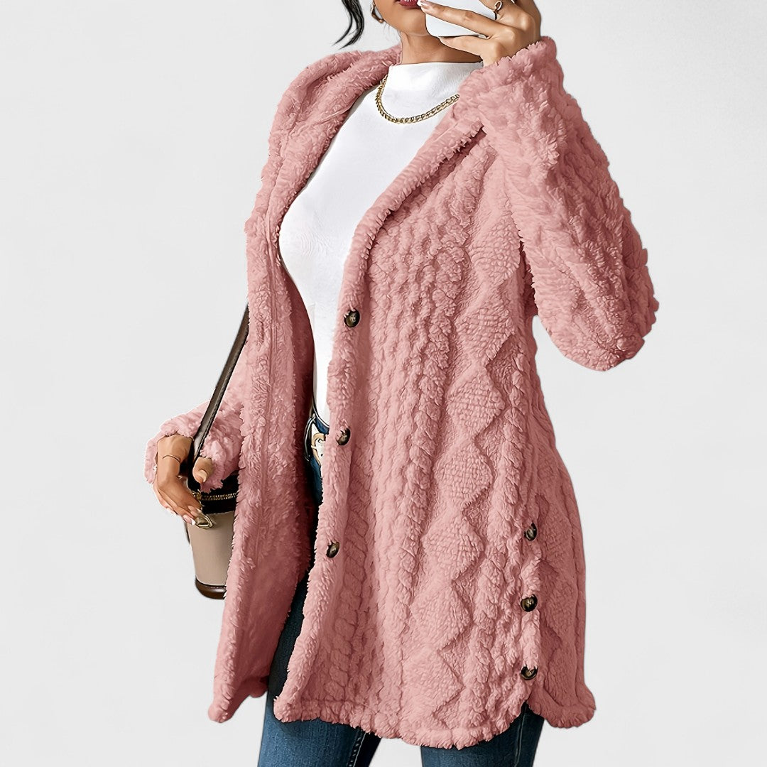 Katerina - Warm Hooded Cardigan