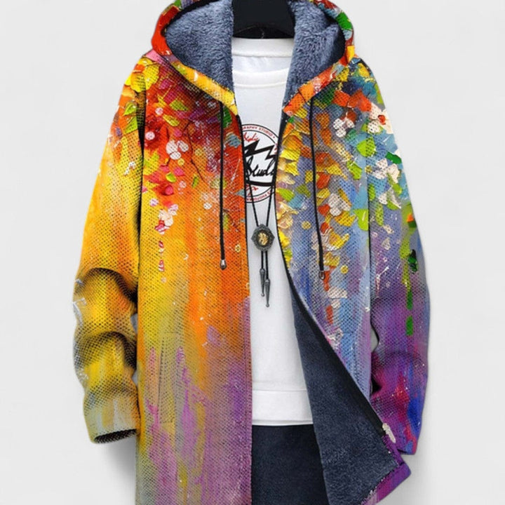 Art-Inspired Luxury Cardigan