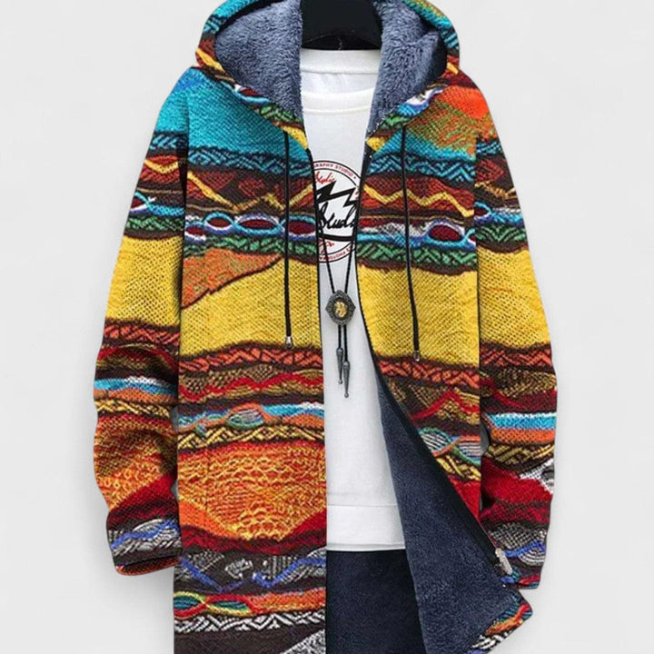 Art-Inspired Luxury Cardigan