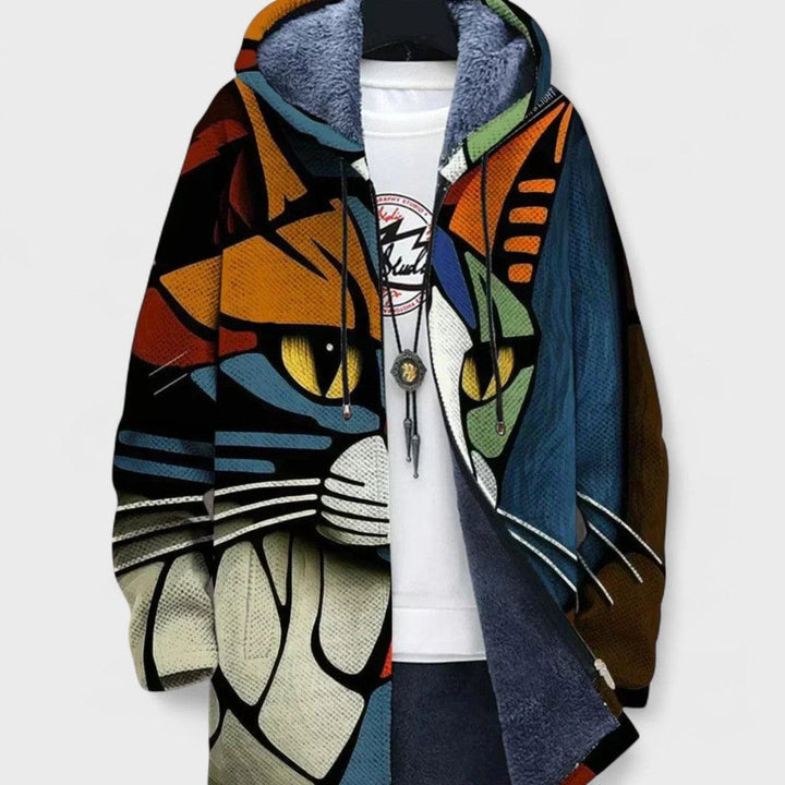 Art-Inspired Luxury Cardigan