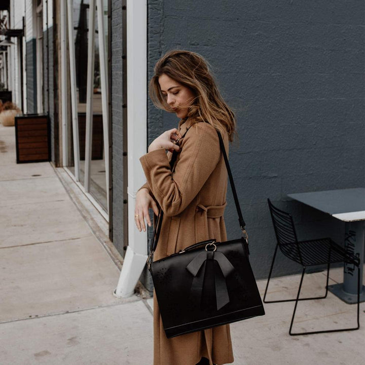Bernadette – Bow Satchel Handbag