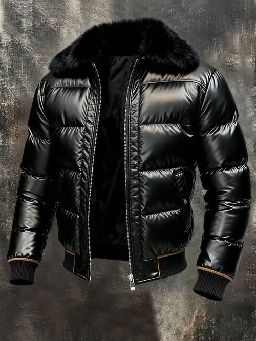 Men’s Black Winter Coat