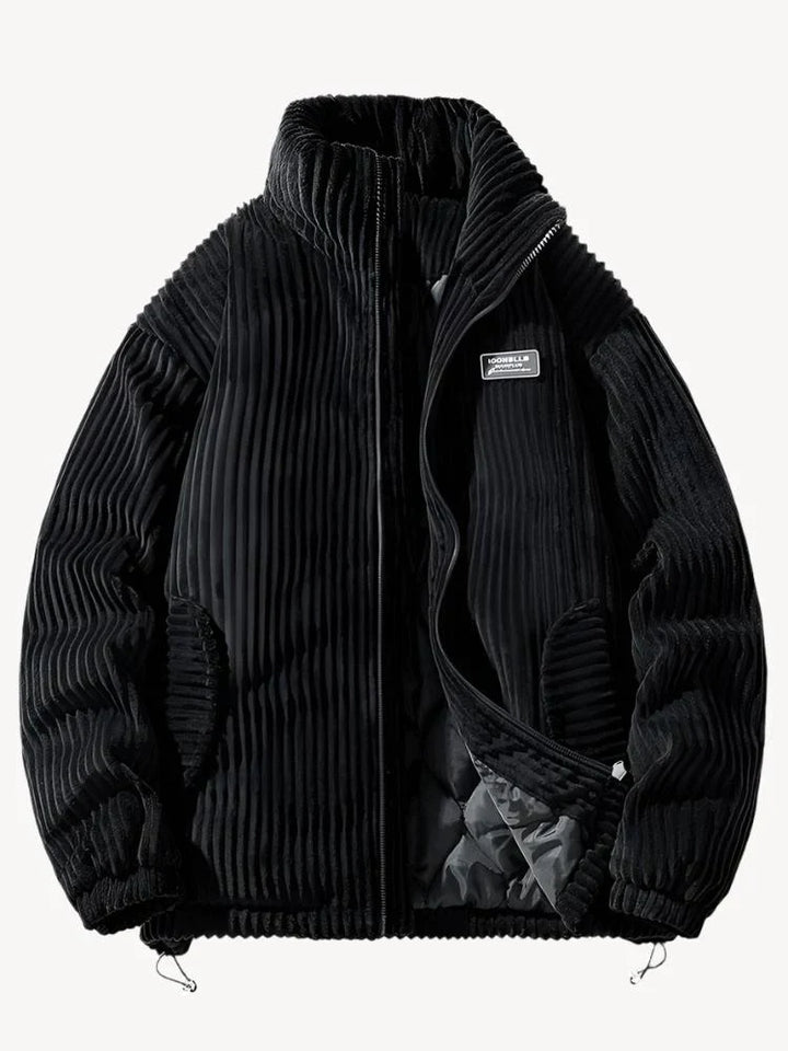 Ladies’ Cord Puffer Jacket
